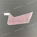 Belly pan decal, right side
