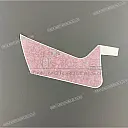 Belly pan decal, left side