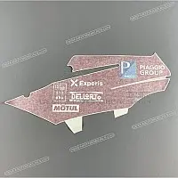 APRILIA Belly pan decals set, right side 2H002701