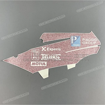 Belly pan decals set, right side