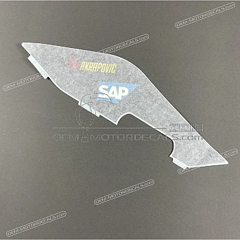Tail cowl decal, right side