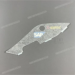 Heckverkleidung Aufkleber, Linke Seite