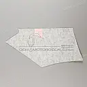 Side cowling decal, right side