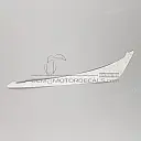 Tail cowl decal, right side