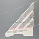Zijpaneel sticker, linkerkant
