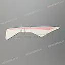 Front cowling decal, right side