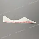 Front cowling decal, left side