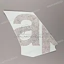 Side cowling decal, left side