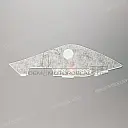 Tail cowl decal, left side