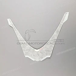 Front cowling decal