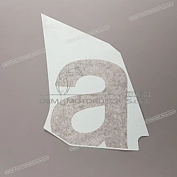 Side cowling decal, left side