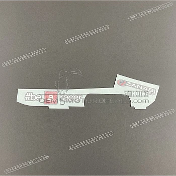 Naklejka na tylną owiewkę / zadupek, prawa strona