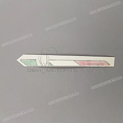 Belly pan decal, right side
