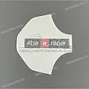 Voorspatbord sticker
