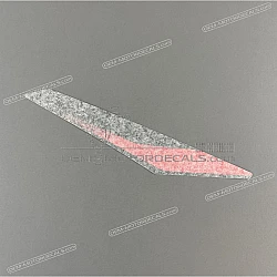 Naklejka na przedni błotnik, lewa strona