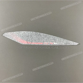 Heckverkleidung Aufkleber, Rechte Seite