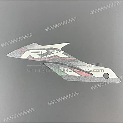 Side cowling decal, left side