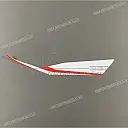 Front fender decal, right side