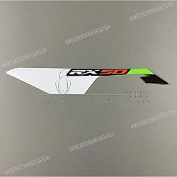 Pegatina colin, lado izquierdo