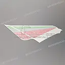Tail cowl decal, left side