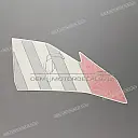 Side cowling decal, right side