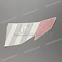 Side cowling decal, left side