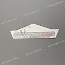 Side cowling decal