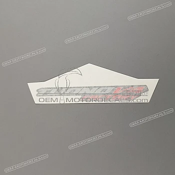Side cowling decal