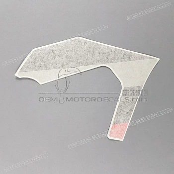 Frame cowling decal, right side