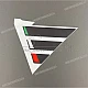 Aprilia SXR 50 Aufkleber Seitenverkleidung Links OEM 2H004141