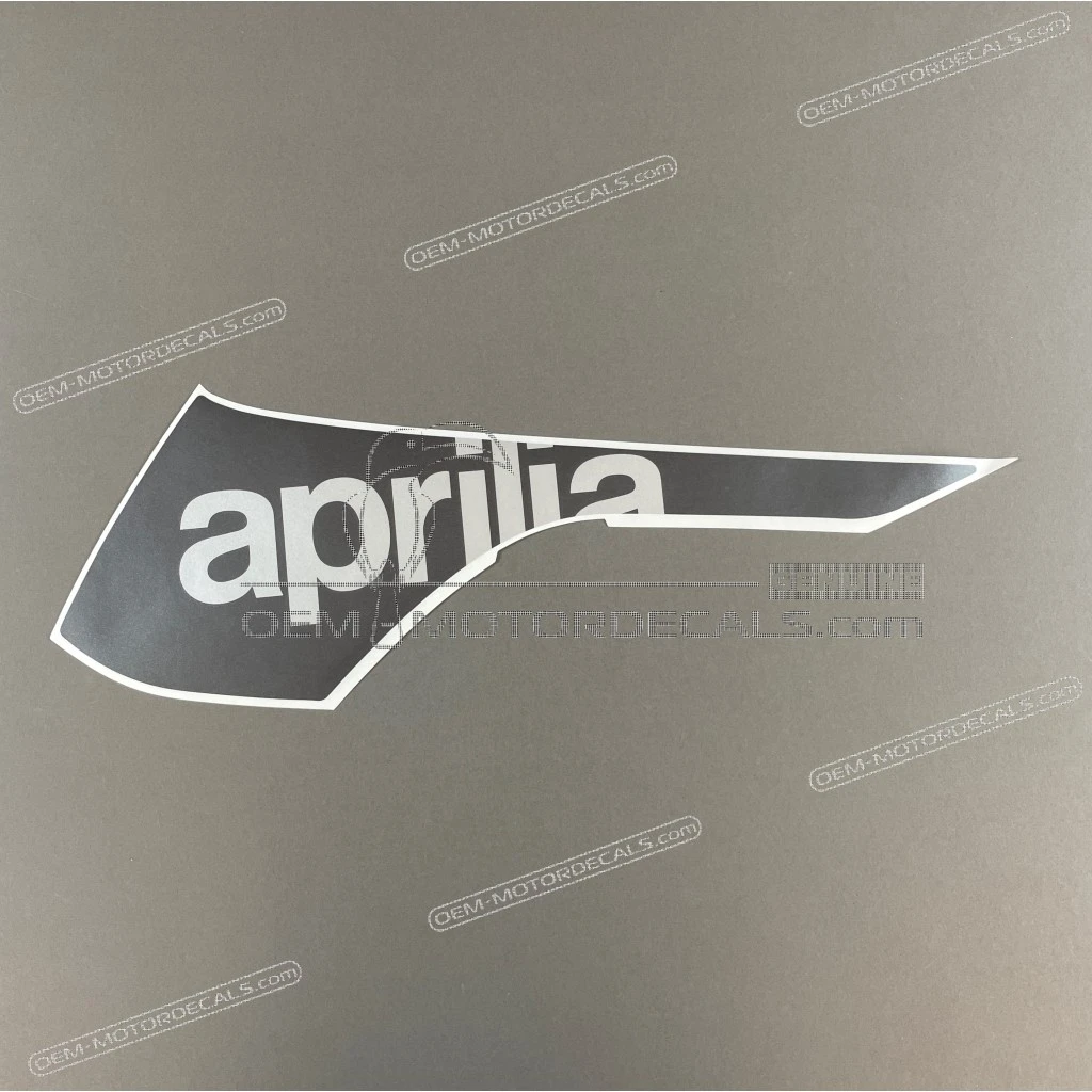 Aprilia SXR 50 Autocollant Logo aprilia Spoiler Gauche OEM 2H004143