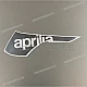 Aprilia SXR 50 Autocollant Logo aprilia Spoiler Gauche OEM 2H004143