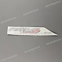 Tail cowl decal, right side