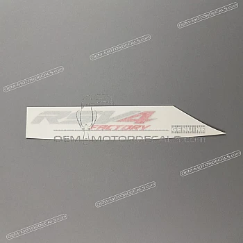 Naklejka na tylną owiewkę / zadupek, prawa strona