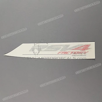 Naklejka na tylną owiewkę / zadupek, lewa strona