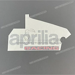 Belly pan decal, left side