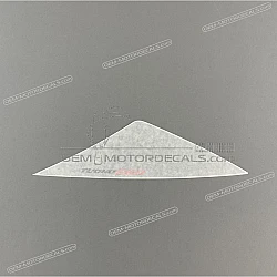 Front cowling decal, right side