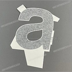 Side cowling decal, right side