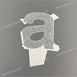 Side cowling decal, left side