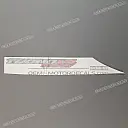 Tail cowl decal, right side