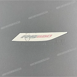 Tail cowl decal, left side