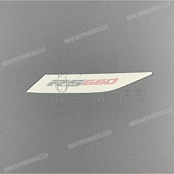Tail cowl decal, left side
