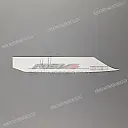 Tail cowl decal, right side