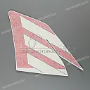 Side cowling decals set, left side