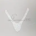 Front cowling decal
