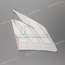 Side cowling decals set, right side
