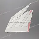 Side cowling decals set, left side