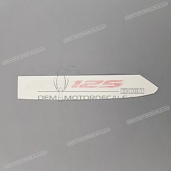 Tail cowl decal, right side