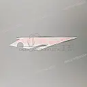 Tail cowl decal, left side