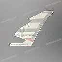 Side cowling decal, right side